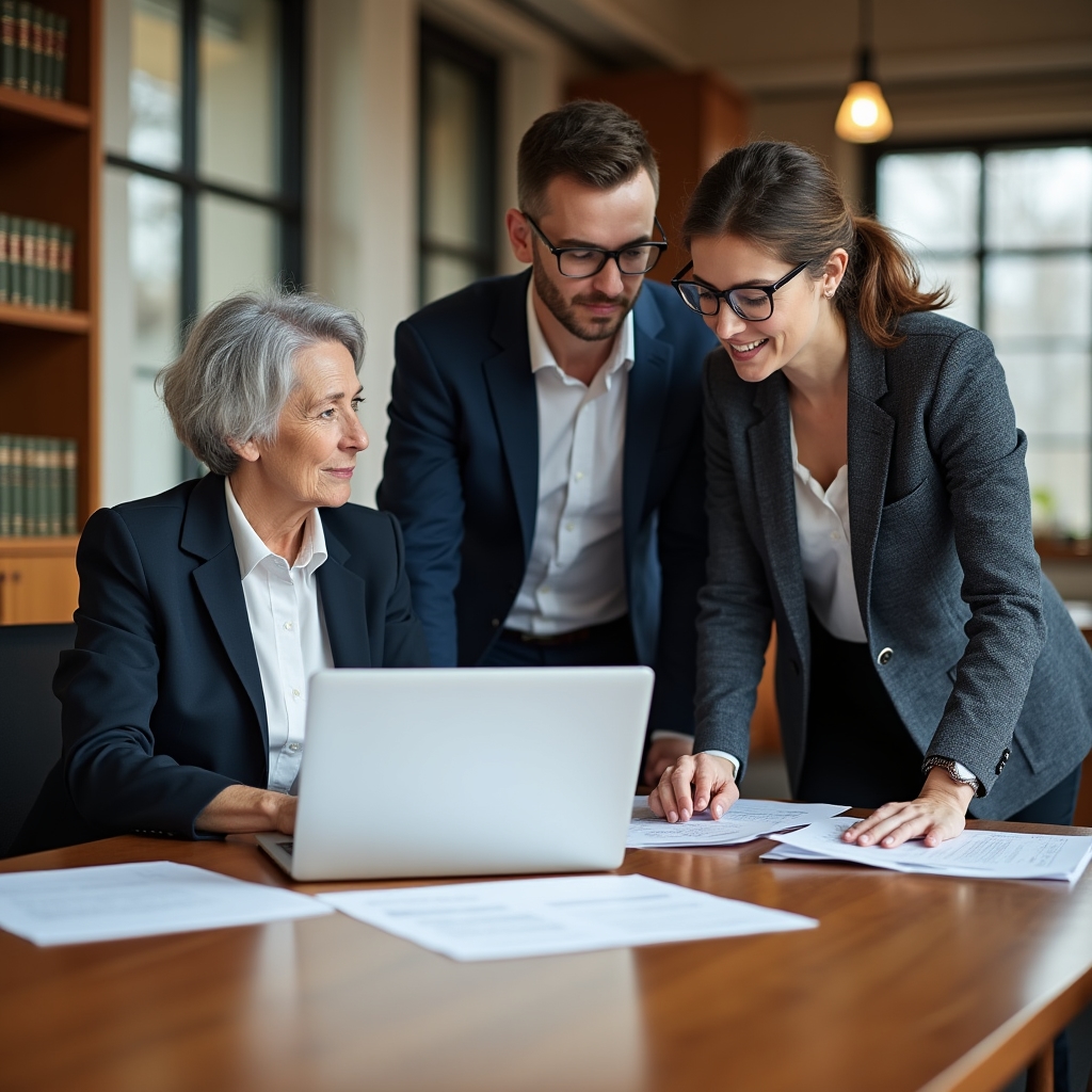 Bestehendes Team arbeitet mit vorhandenen Unternehmensdaten